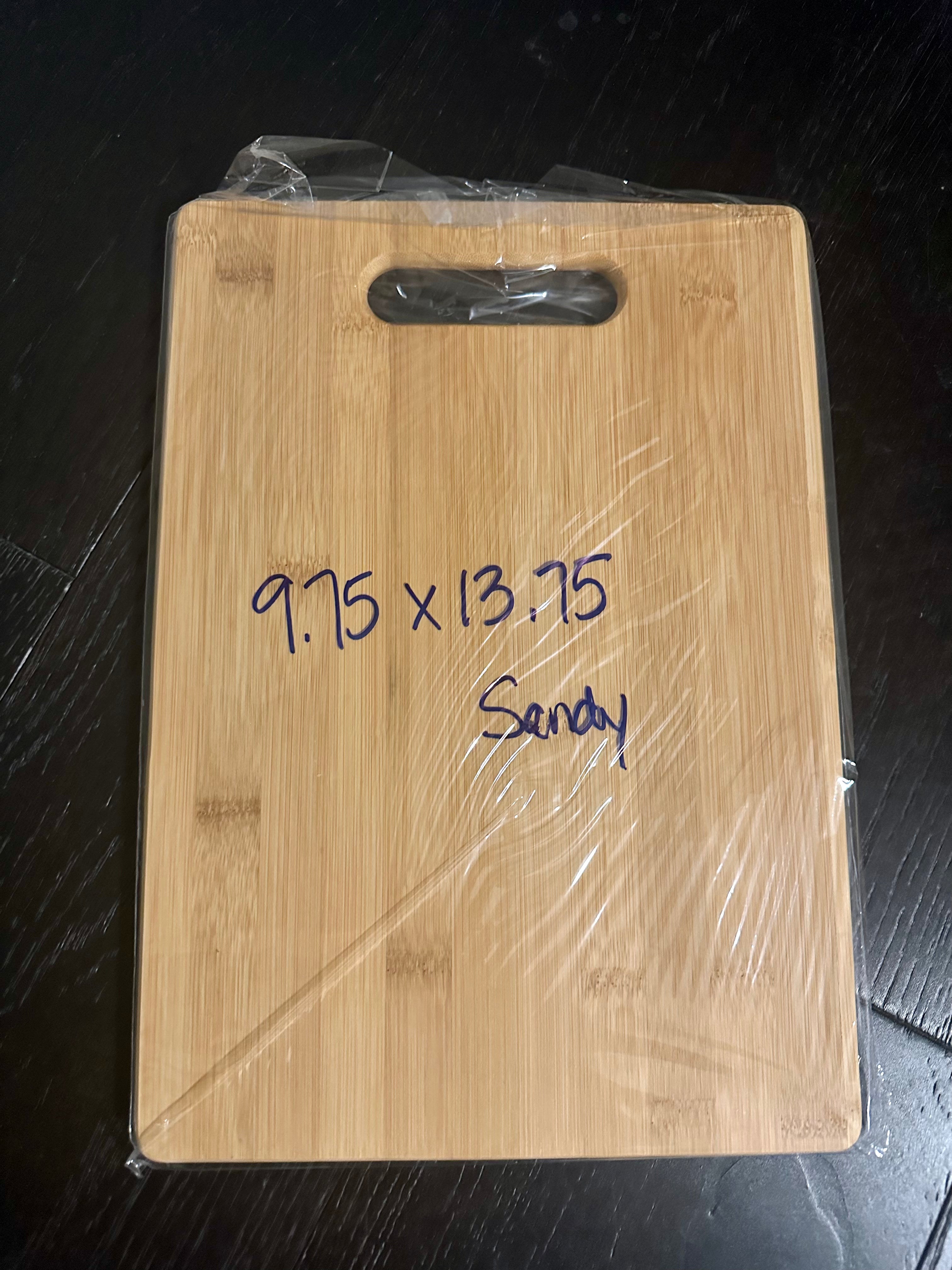 Handwritten Recipe Cutting Boards